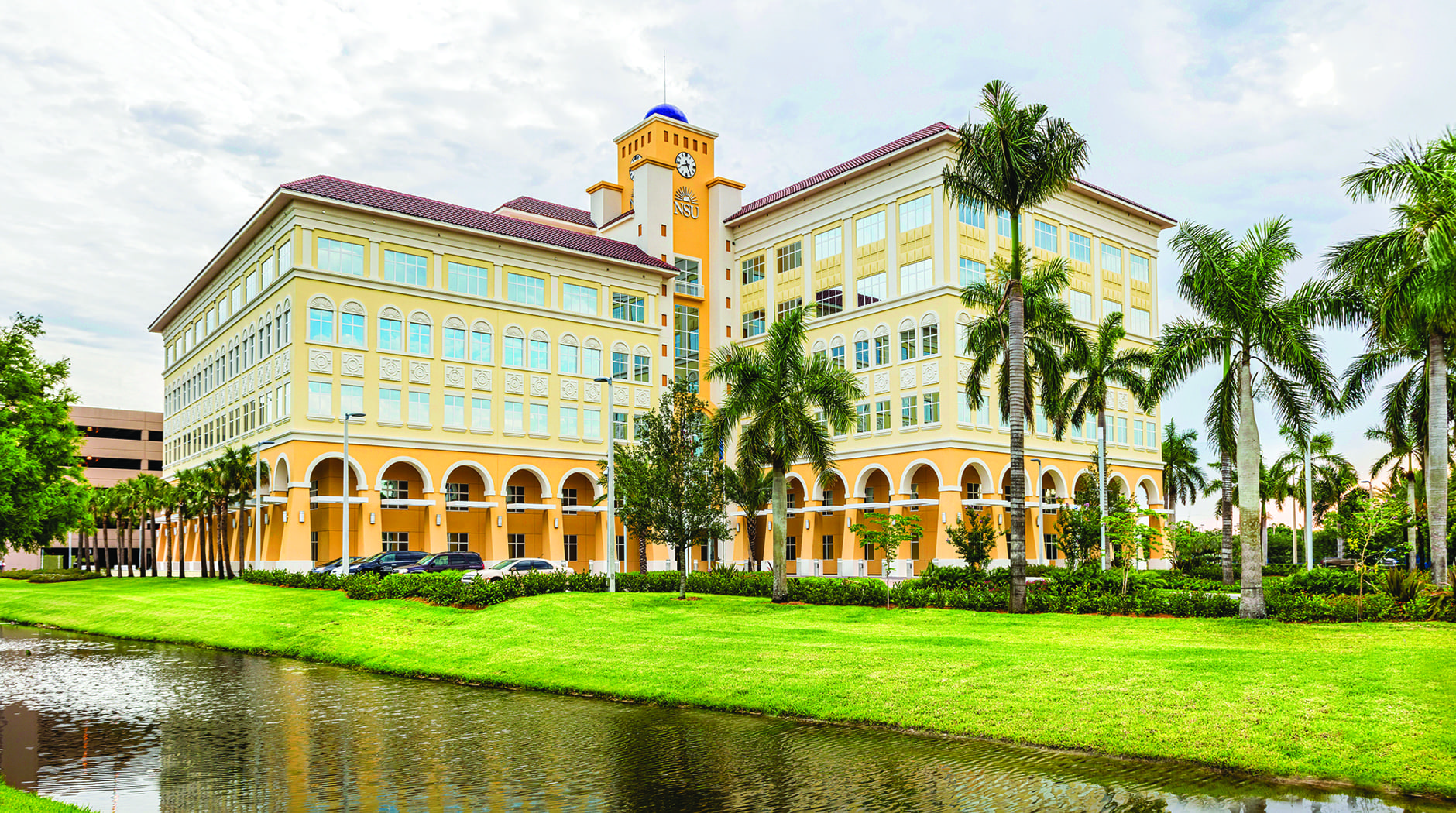 <div style={{textAlign: 'center'}}><strong>Nova Southeastern University Research Center</strong><br /><span style={{ fontWeight: '100 !important' }}>Ft. Lauderdale, Florida</span></div>