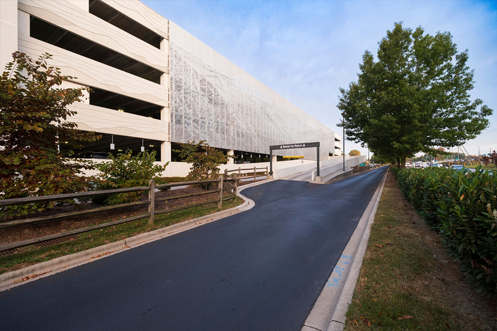 Asheville Airport Parking Garage1